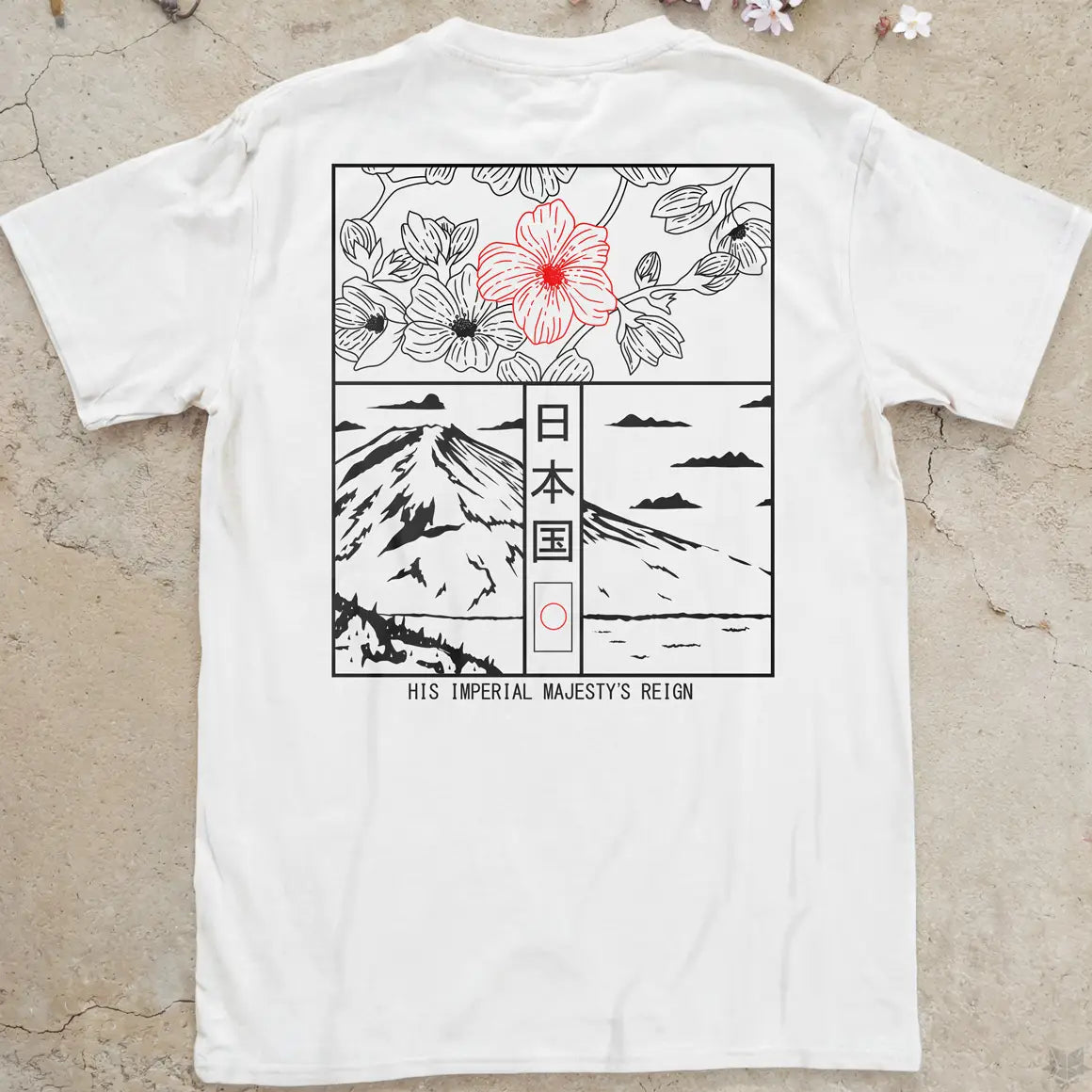 His Imperial Majesty's Reign | back print ❀ T-shirt