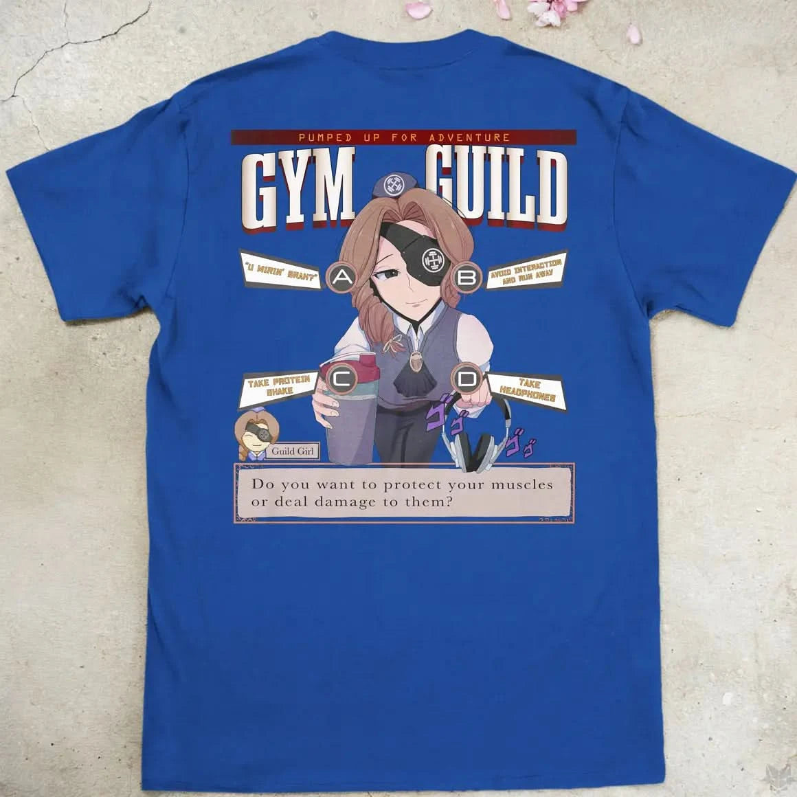 Gym Guild | back print ❀ T-shirt