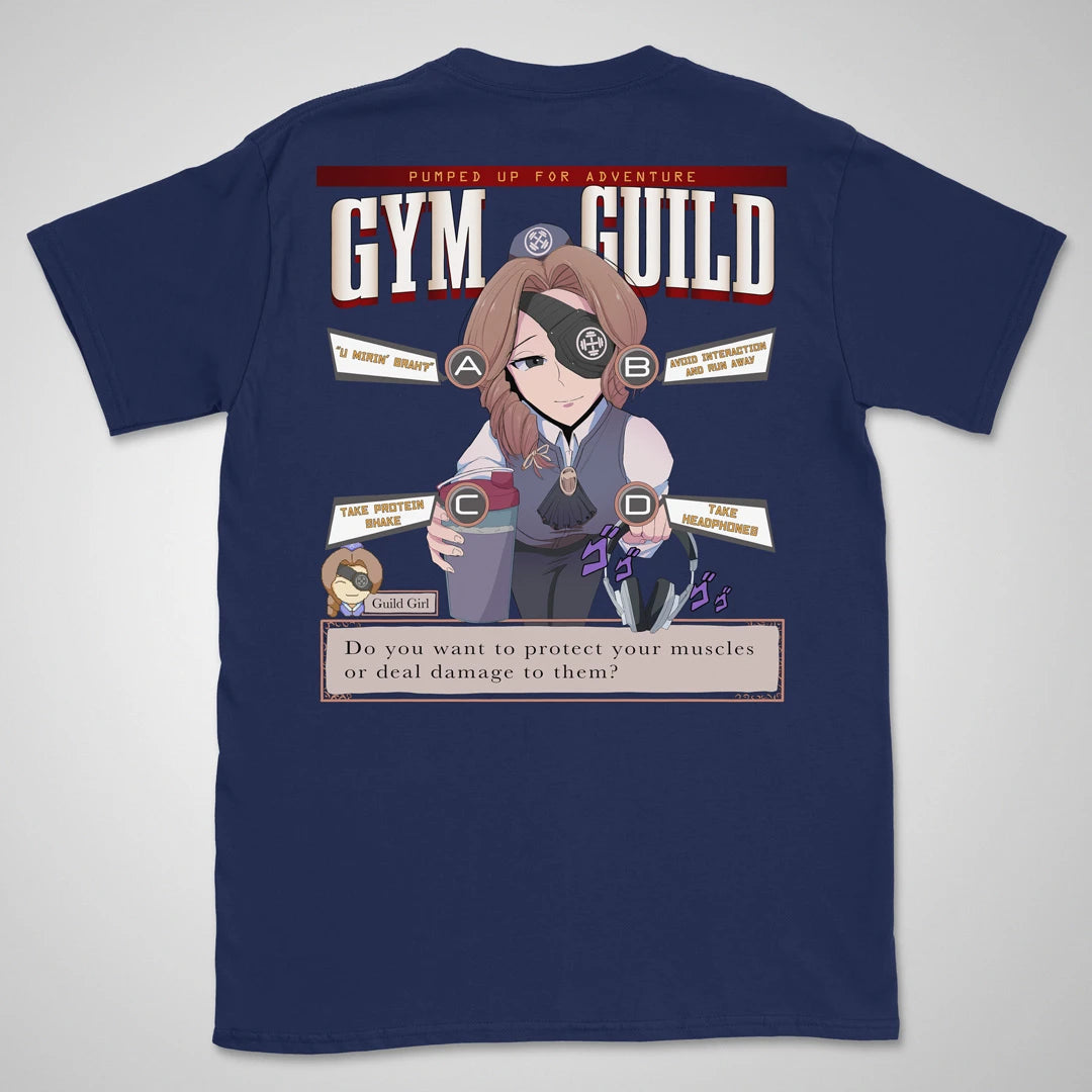 Gym Guild | back print ❀ T-shirt