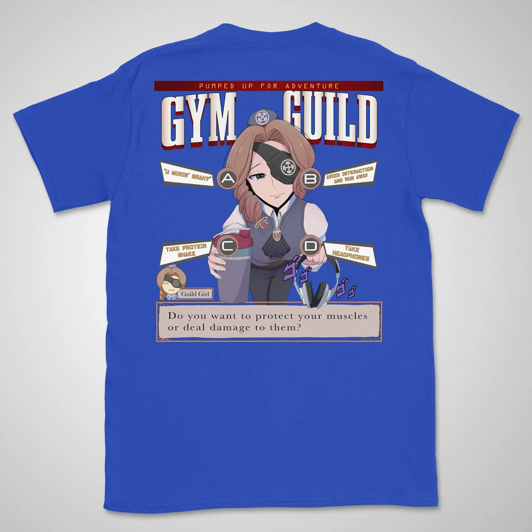 Gym Guild | back print ❀ T-shirt