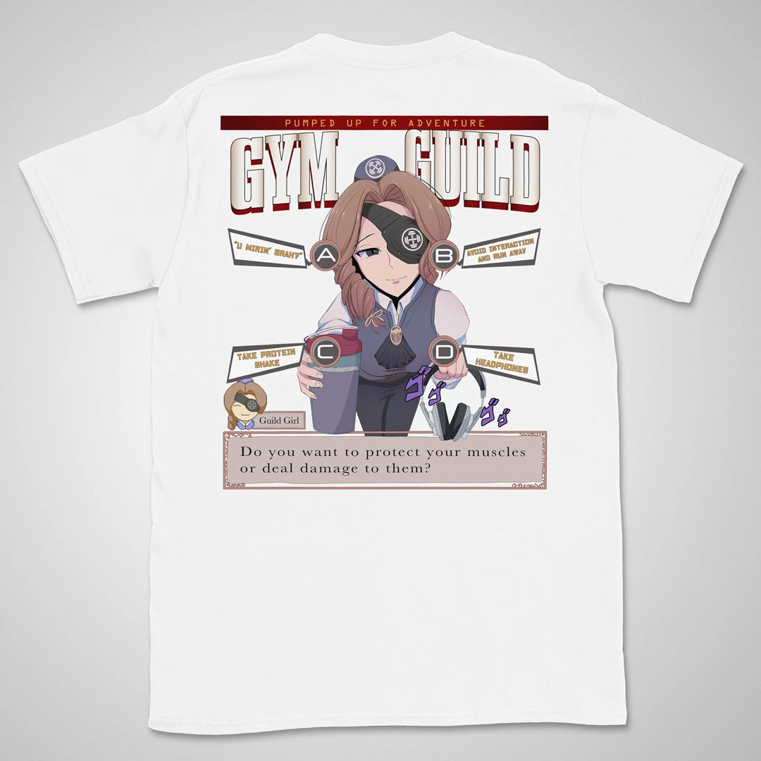 Gym Guild | back print ❀ T-shirt