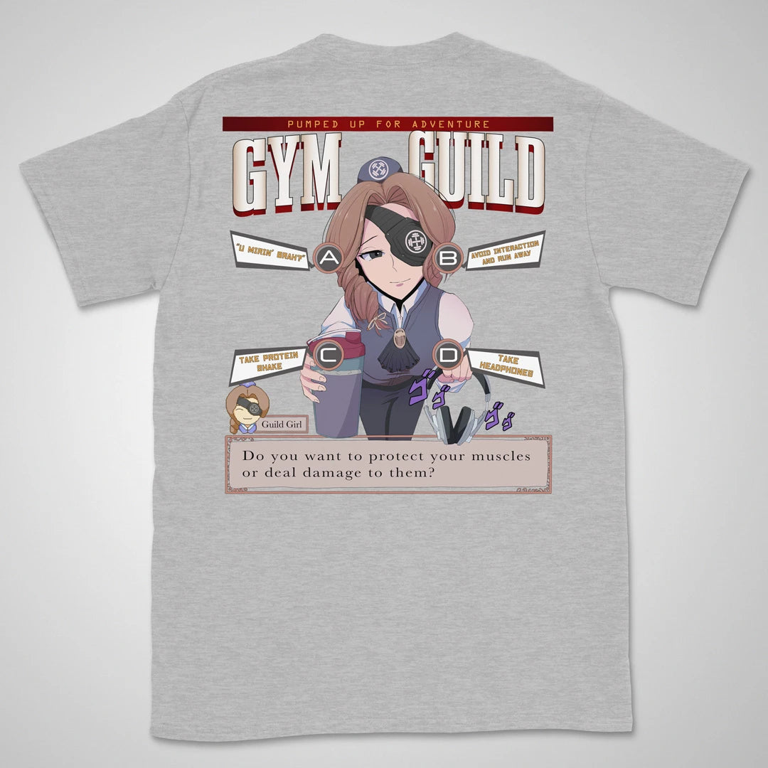 Gym Guild | back print ❀ T-shirt