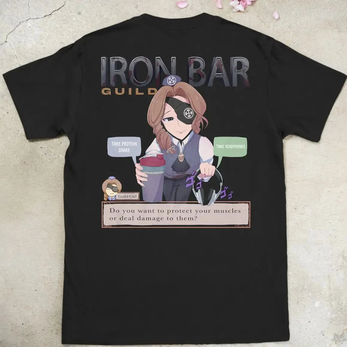 Iron Bar Guild | back print ❀ T-shirt