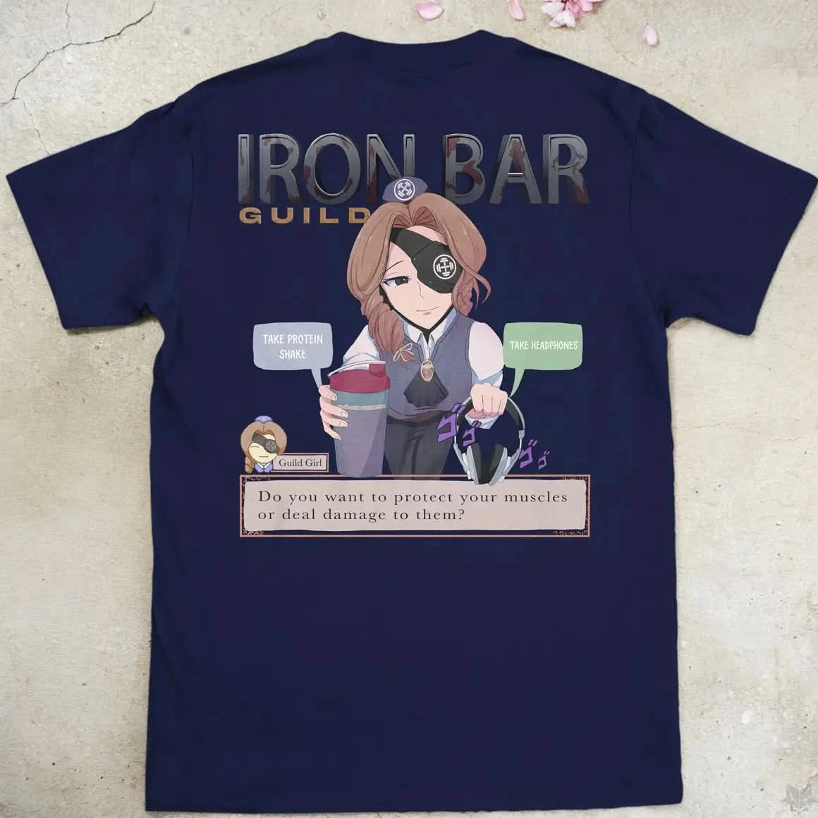 Iron Bar Guild | back print ❀ T-shirt