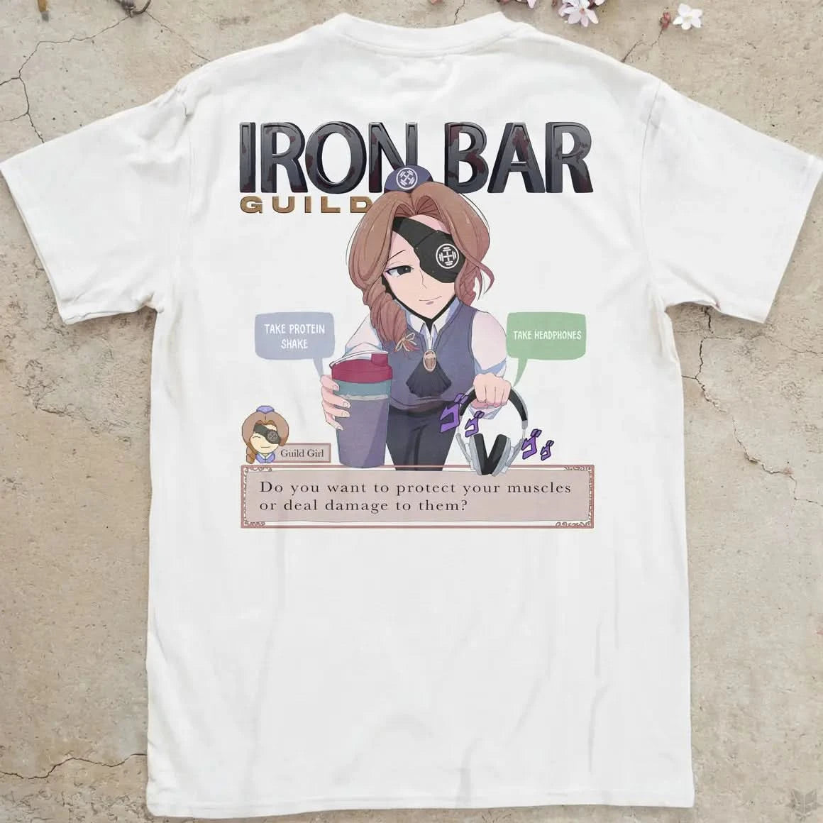 Iron Bar Guild | back print ❀ T-shirt