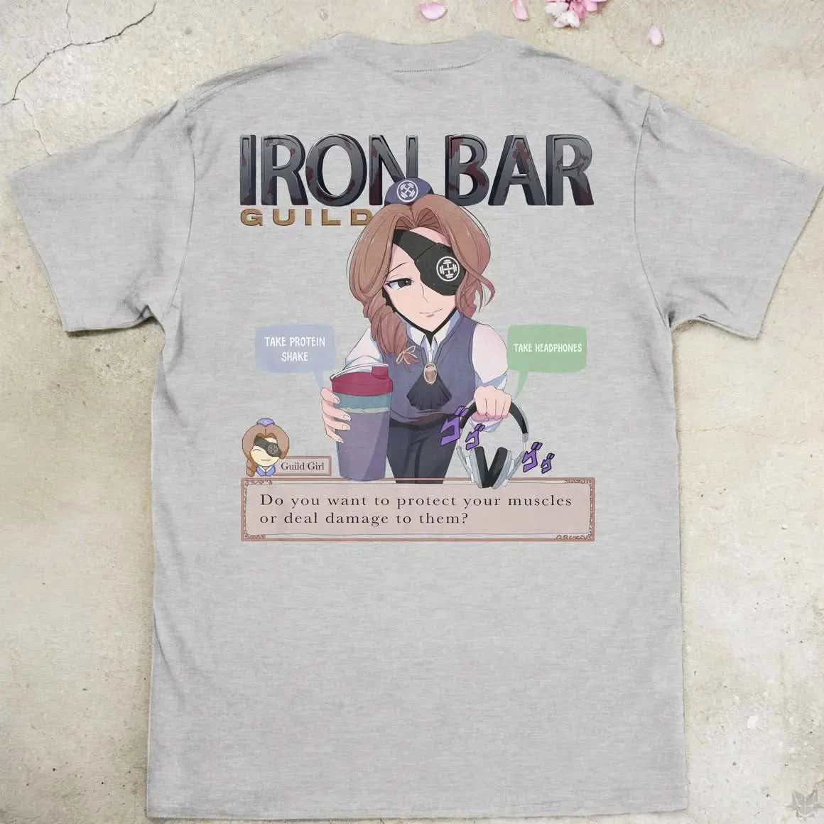 Iron Bar Guild | back print ❀ T-shirt