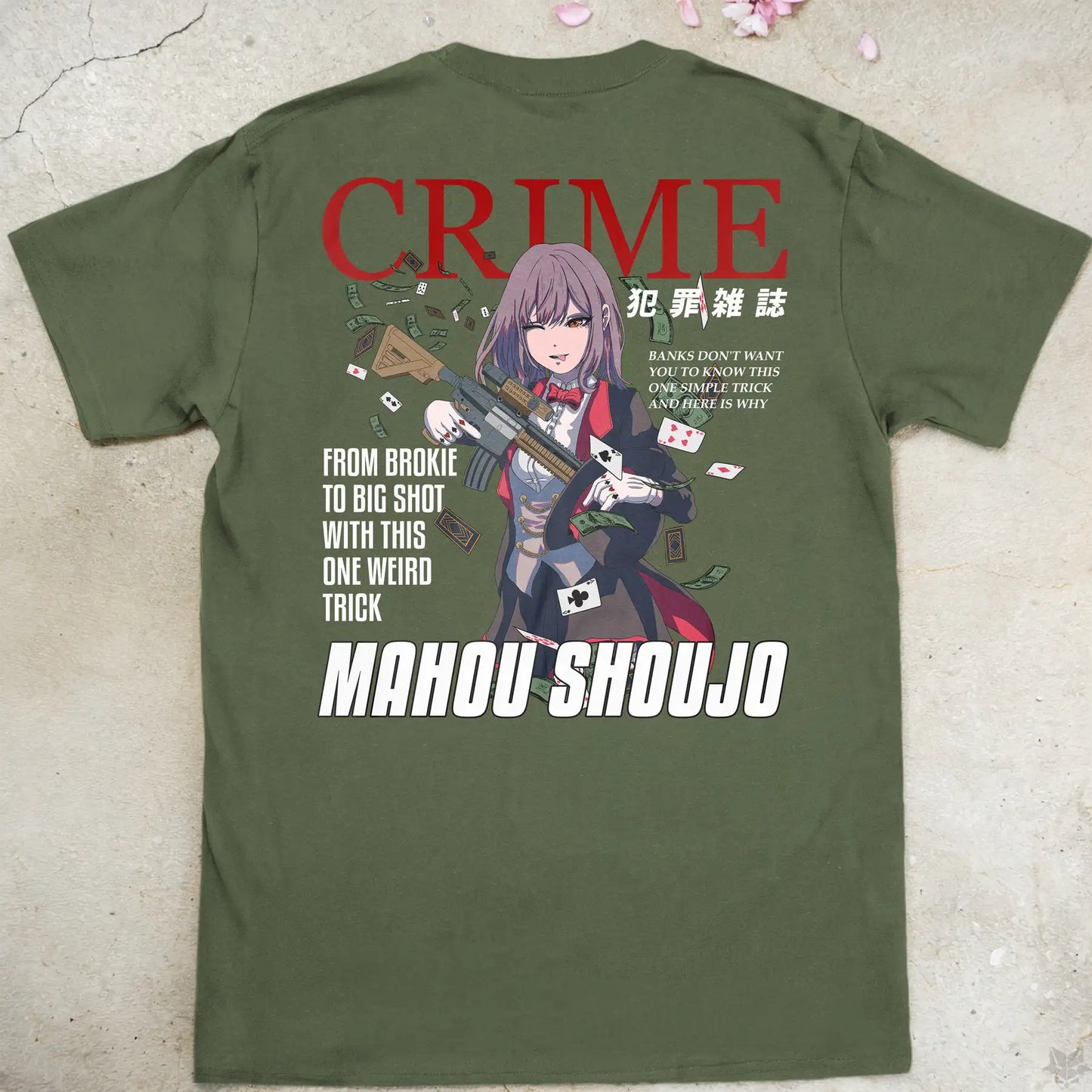 Mahou Shoujo Magazine Gen1 | back print ❀ T-shirt
