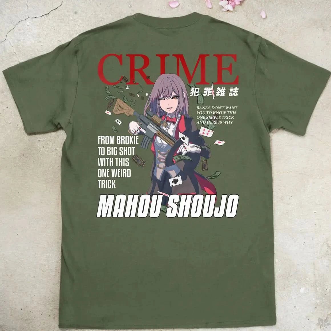 Mahou Shoujo Magazine Gen1 | back print ❀ T-shirt