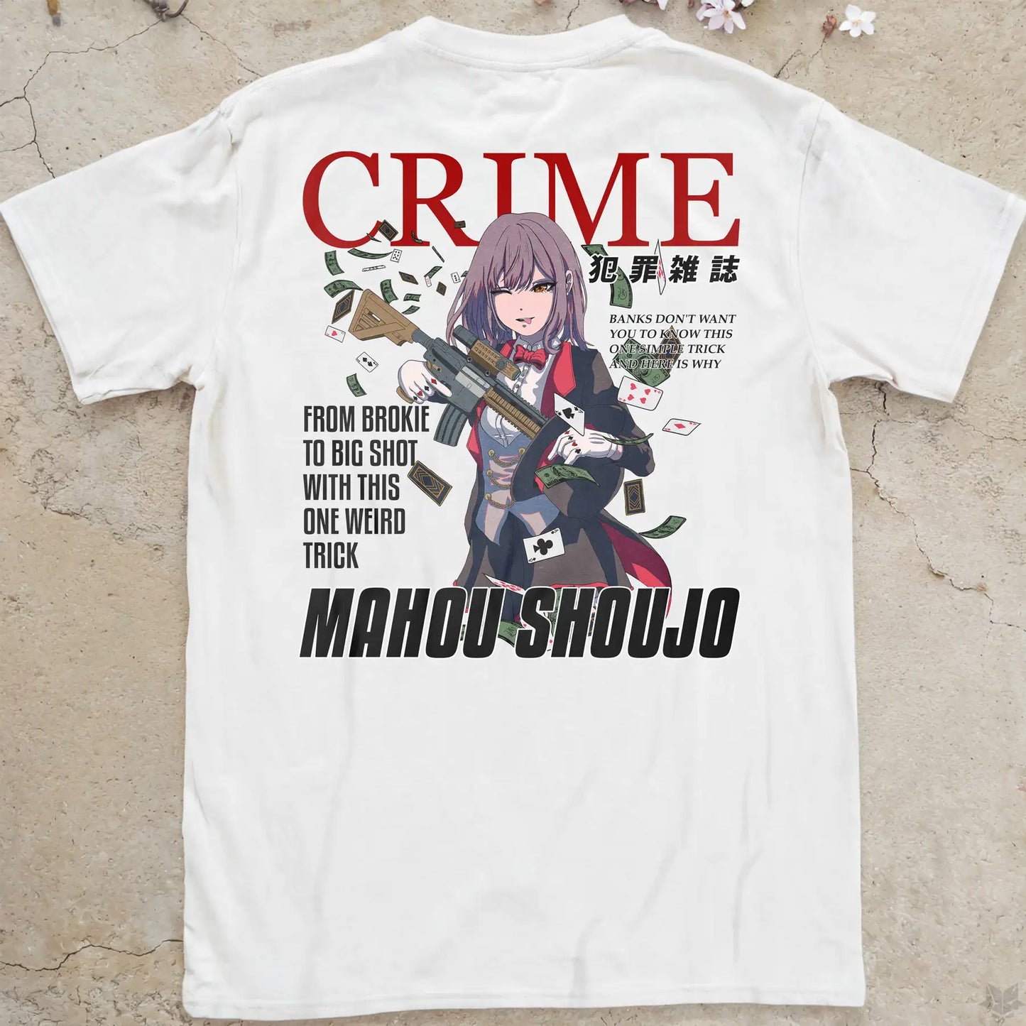 Mahou Shoujo Magazine Gen1 | back print ❀ T-shirt