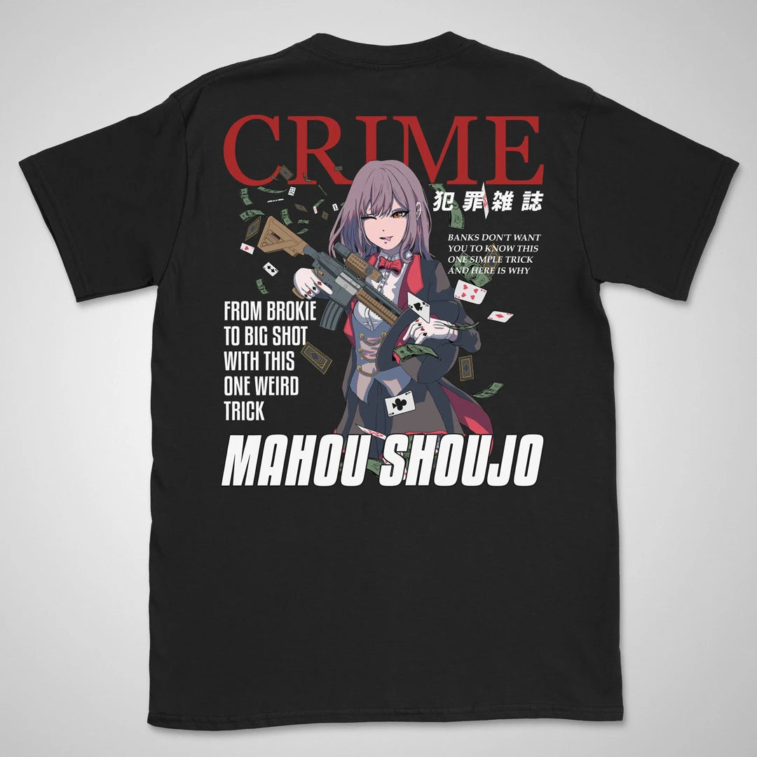 Mahou Shoujo Magazine Gen1 | back print ❀ T-shirt