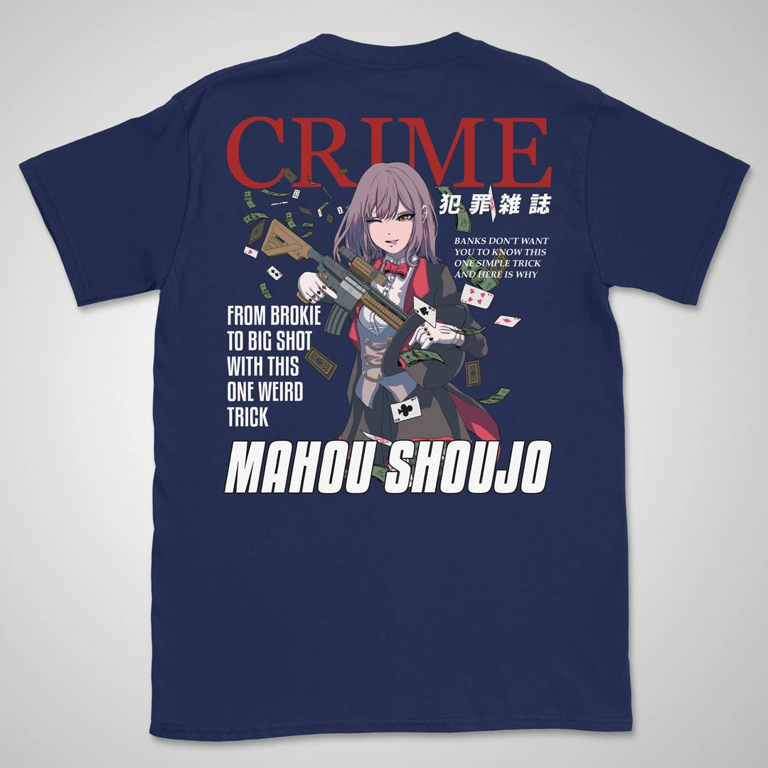 Mahou Shoujo Magazine Gen1 | back print ❀ T-shirt