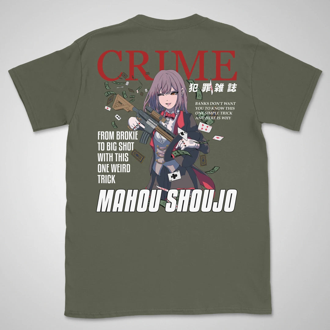 Mahou Shoujo Magazine Gen1 | back print ❀ T-shirt