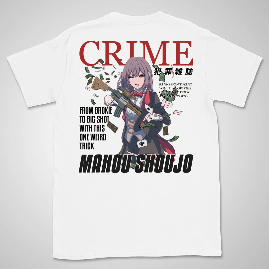 Mahou Shoujo Magazine Gen1 | back print ❀ T-shirt
