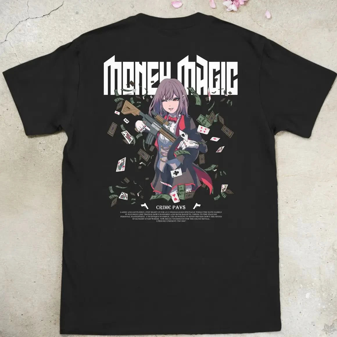 Mahou Shoujo Money Magic Gen2 | back print ❀ T-shirt