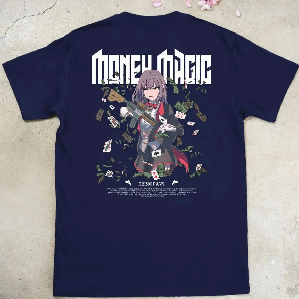 Mahou Shoujo Money Magic Gen2 | back print ❀ T-shirt