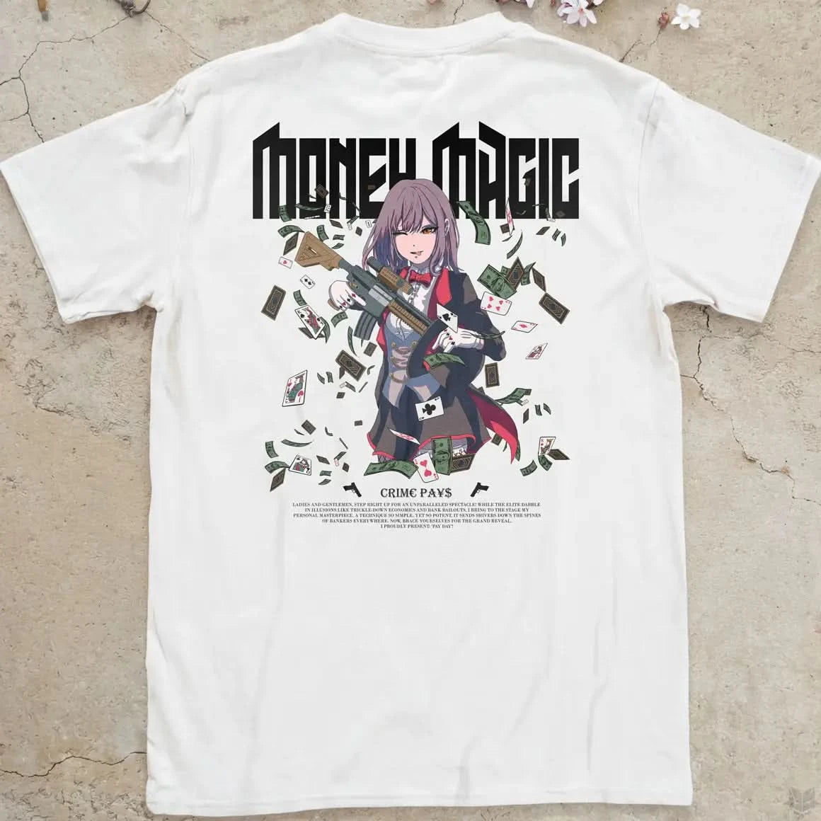 Mahou Shoujo Money Magic Gen2 | back print ❀ T-shirt