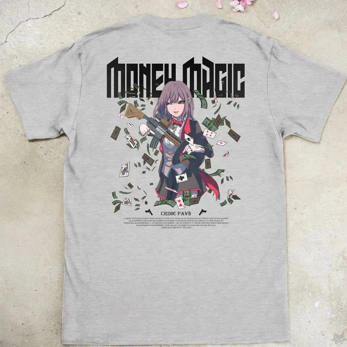 Mahou Shoujo Money Magic Gen2 | back print ❀ T-shirt