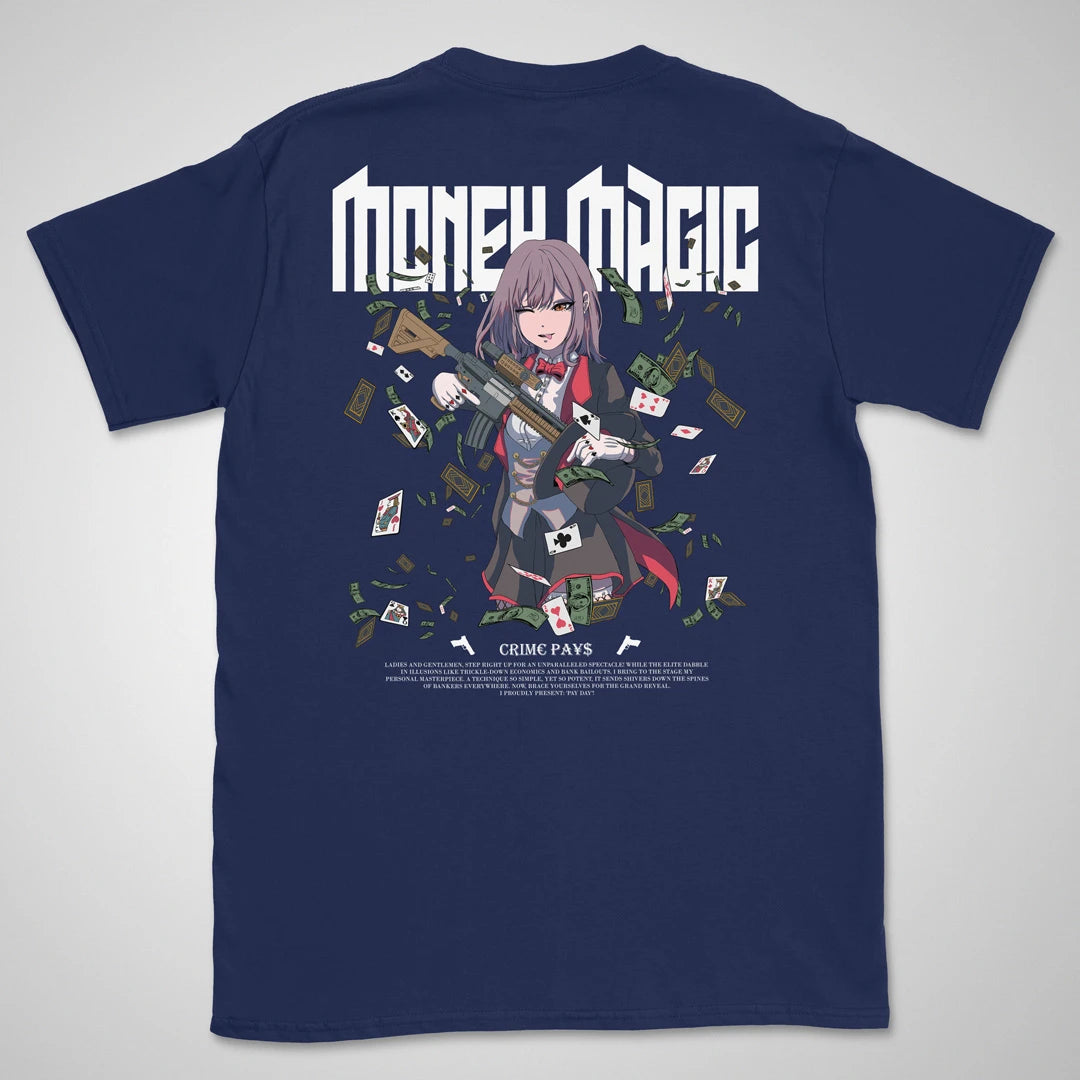 Mahou Shoujo Money Magic Gen2 | back print ❀ T-shirt