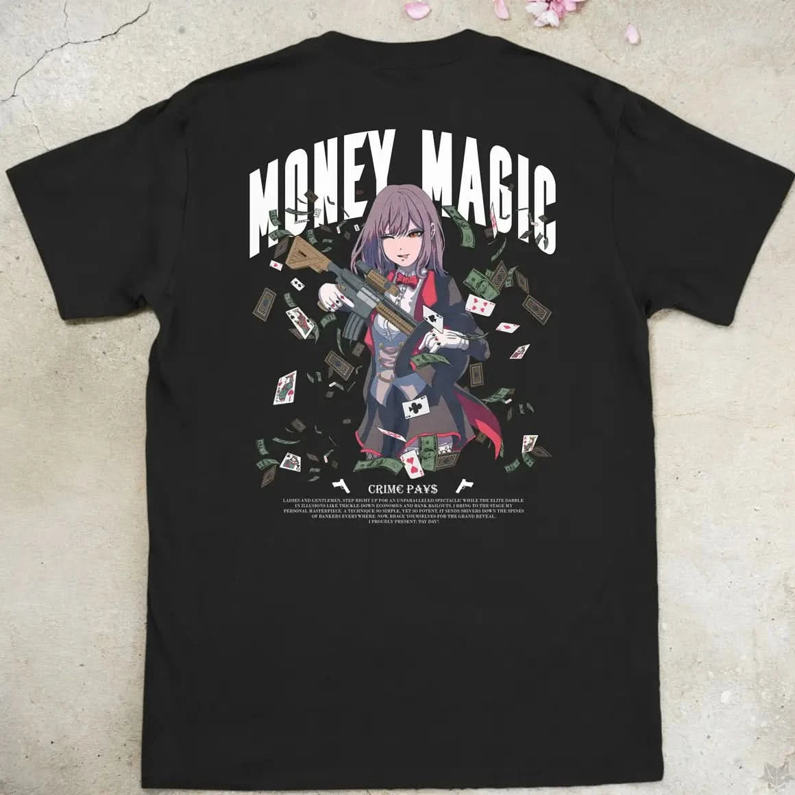 Mahou Shoujo Money Magic Gen3 | back print ❀ T-shirt