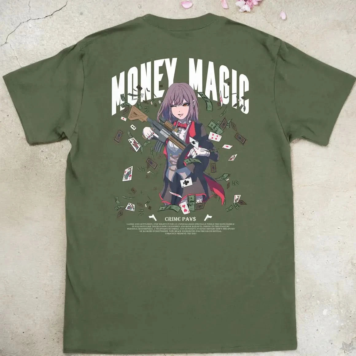 Mahou Shoujo Money Magic Gen3 | back print ❀ T-shirt