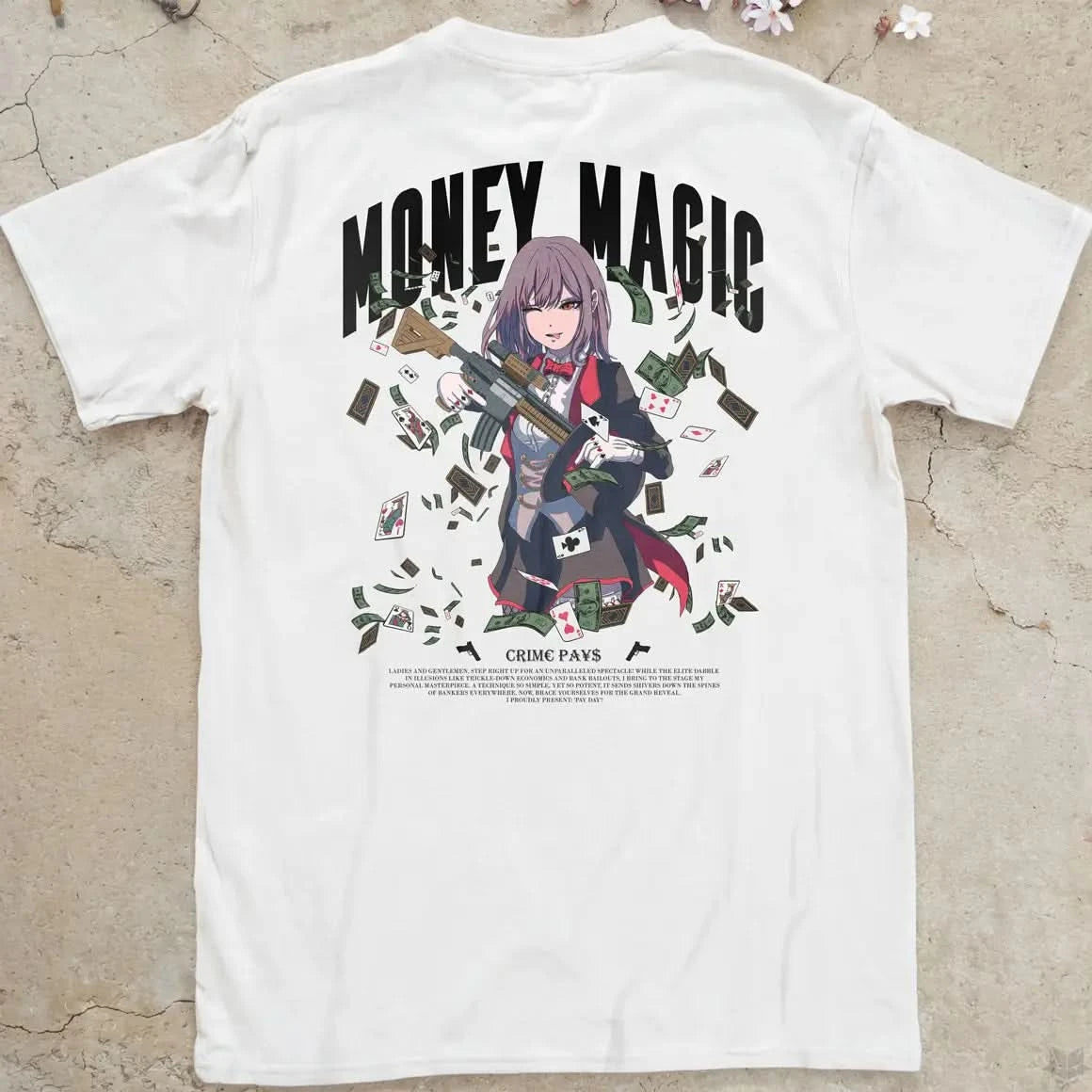 Mahou Shoujo Money Magic Gen3 | back print ❀ T-shirt