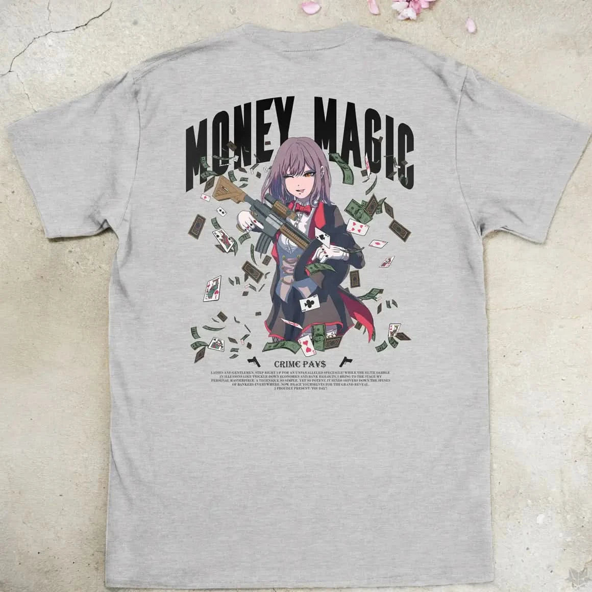 Mahou Shoujo Money Magic Gen3 | back print ❀ T-shirt