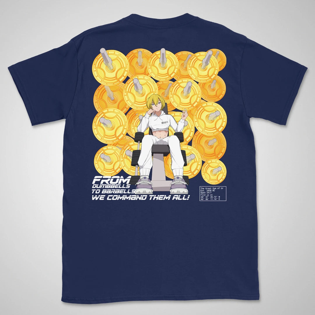 Ur Gym Noble Phantasm Gen2 | back print ❀ T-shirt