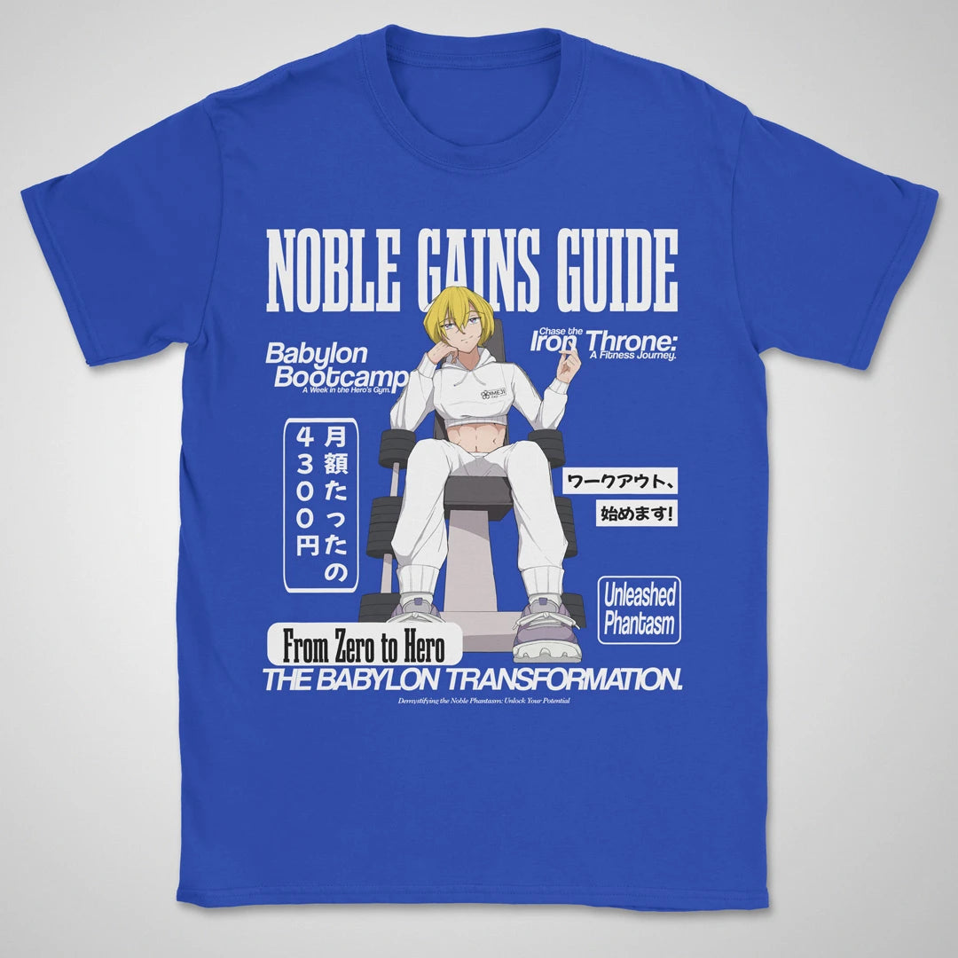 Ur Gym Noble Gains Guide Gen3 ❀ T-shirt