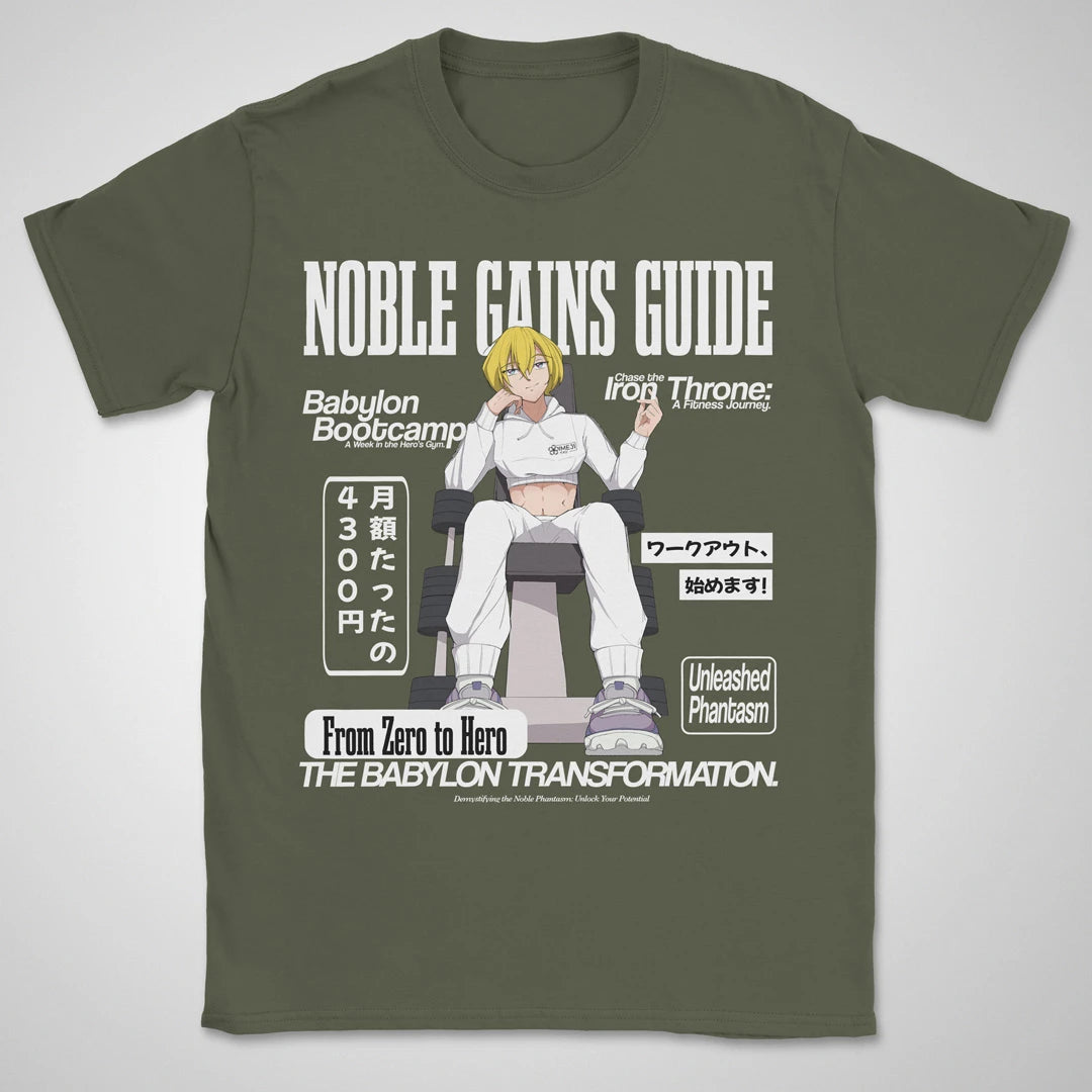 Ur Gym Noble Gains Guide Gen3 ❀ T-shirt