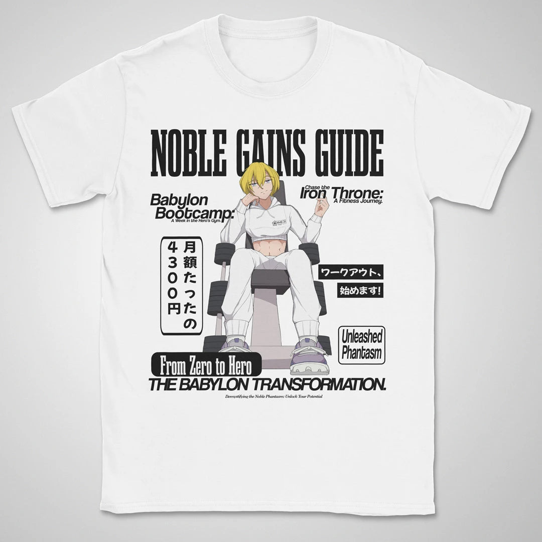 Ur Gym Noble Gains Guide Gen3 ❀ T-shirt