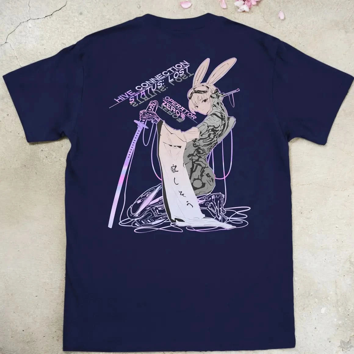 Operator Zero 零 Amethyst | back print ❀ T-shirt