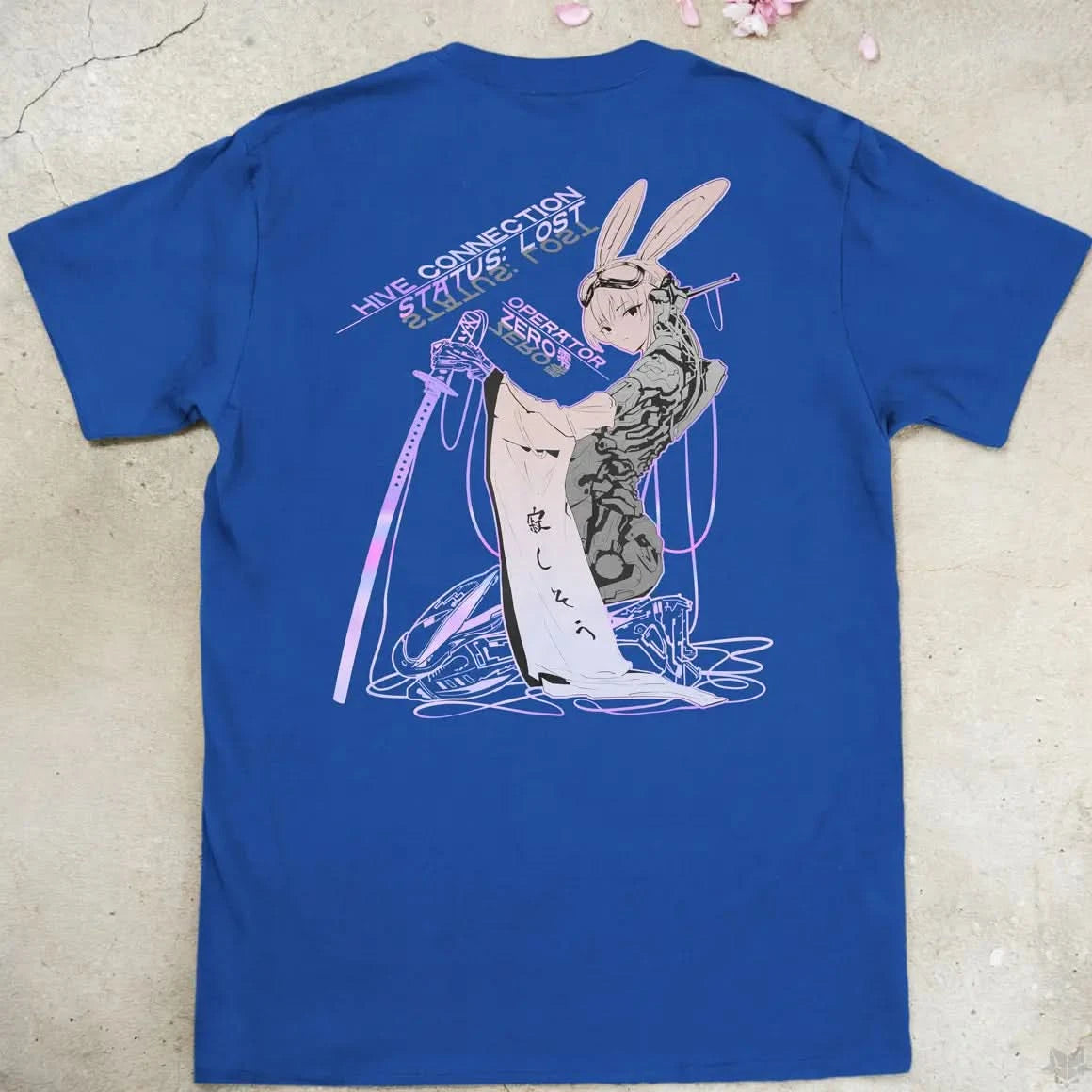 Operator Zero 零 Amethyst | back print ❀ T-shirt