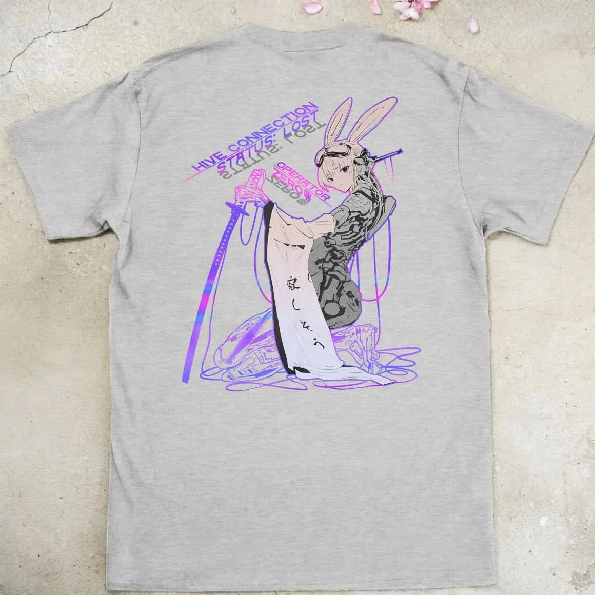Operator Zero 零 Amethyst | back print ❀ T-shirt