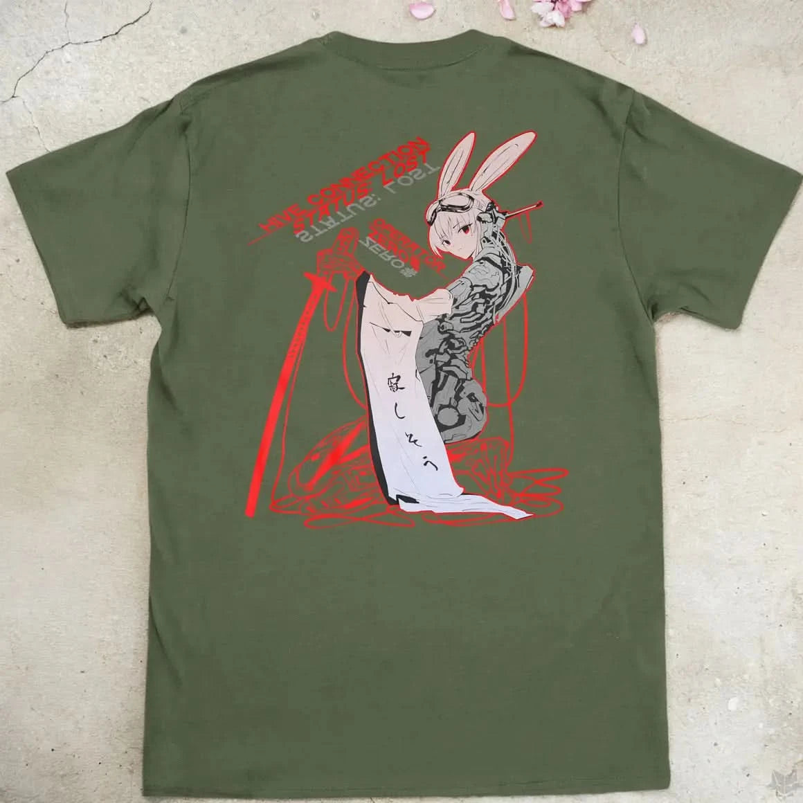 Operator Zero 零 Ruby | back print ❀ T-shirt