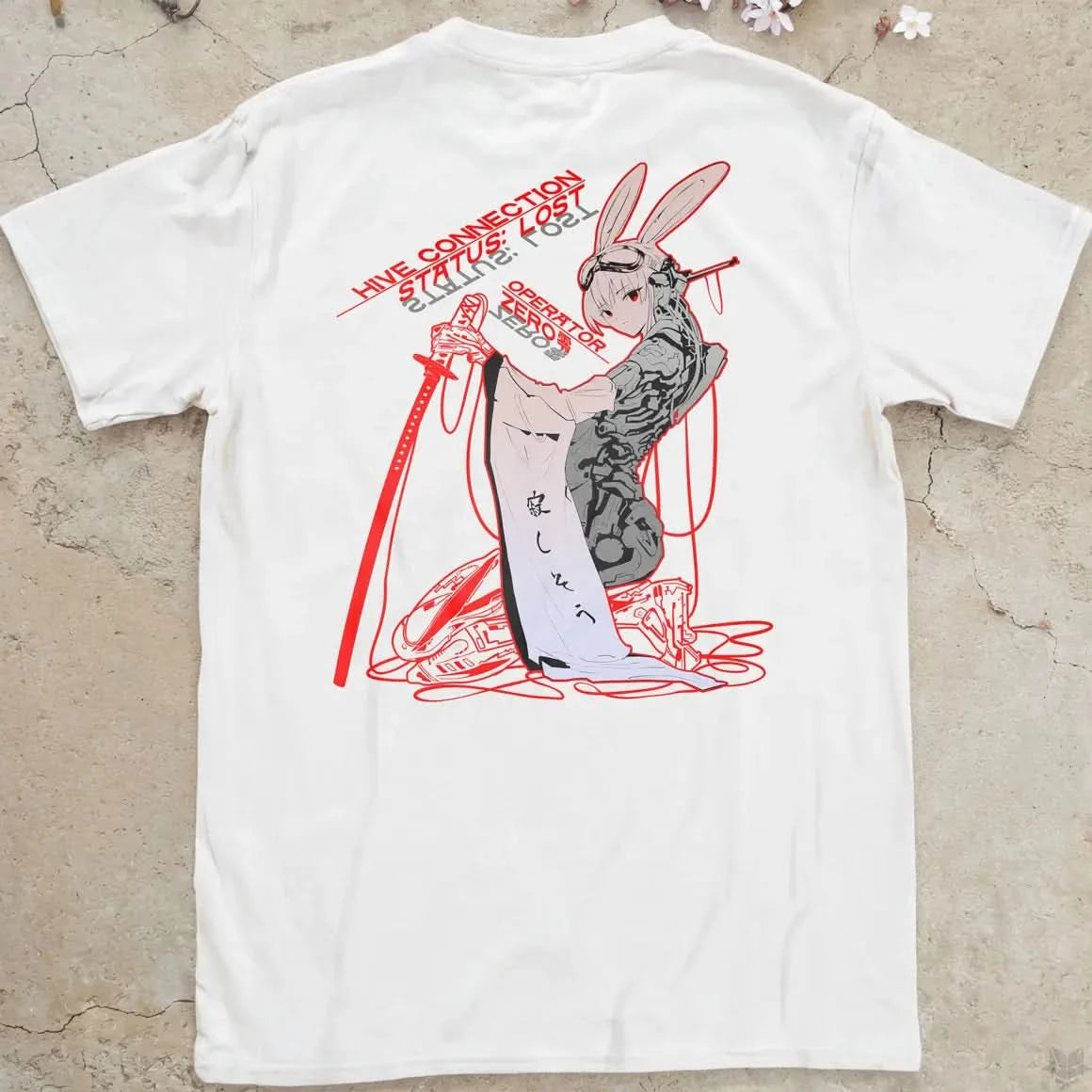 Operator Zero 零 Ruby | back print ❀ T-shirt