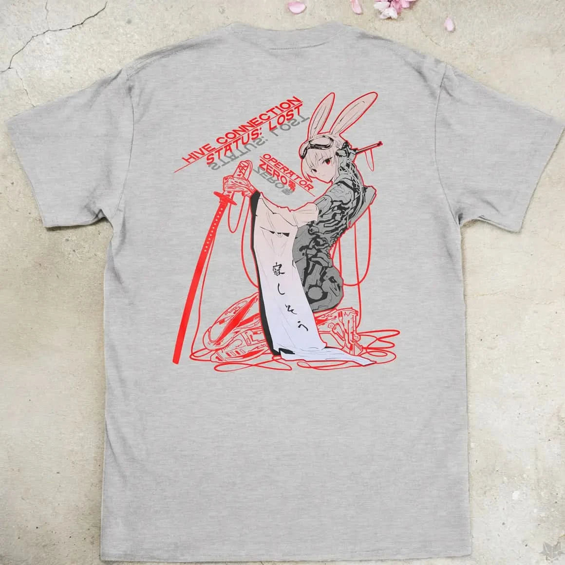 Operator Zero 零 Ruby | back print ❀ T-shirt