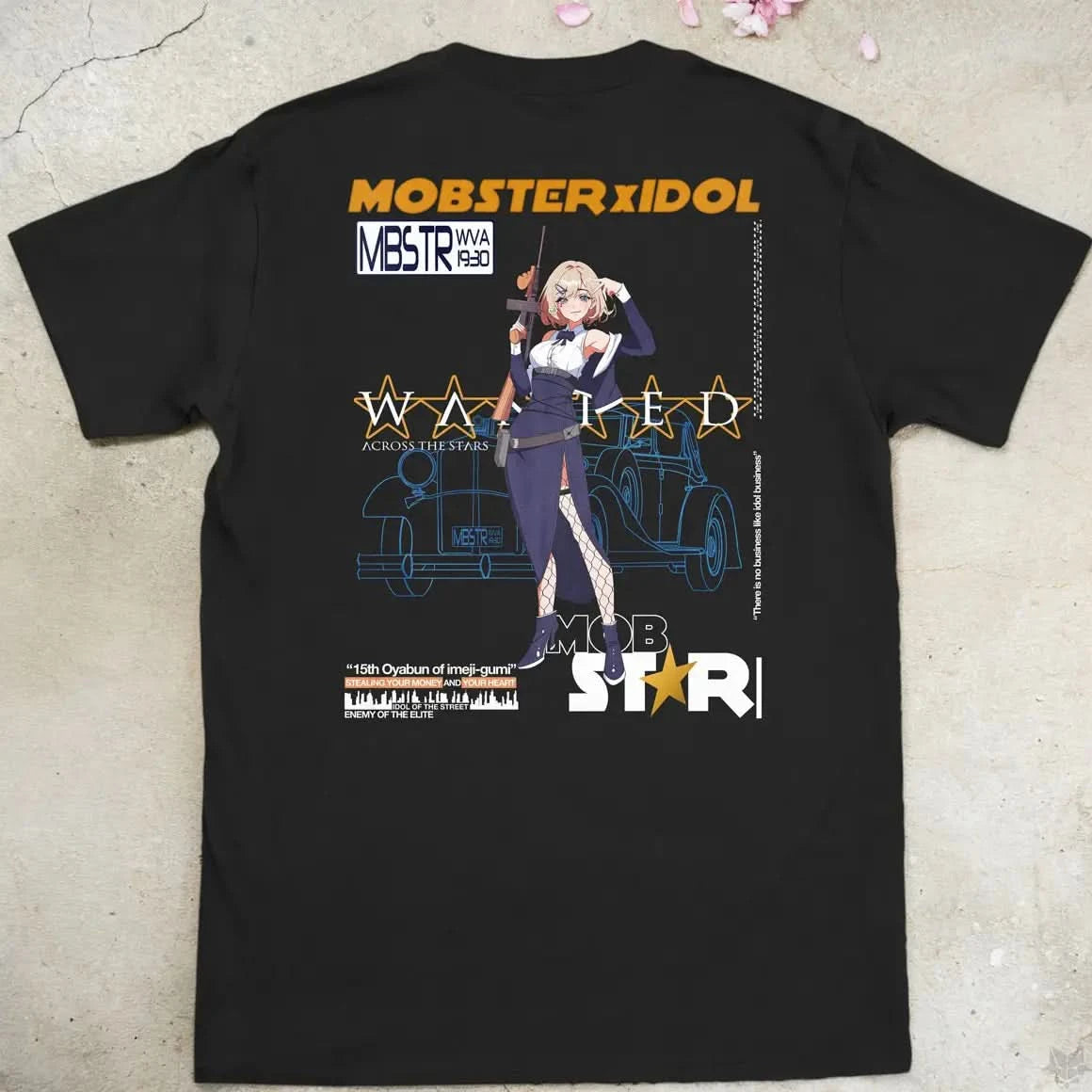 MOB ★ STAR Gen1 | back print ❀ T-shirt