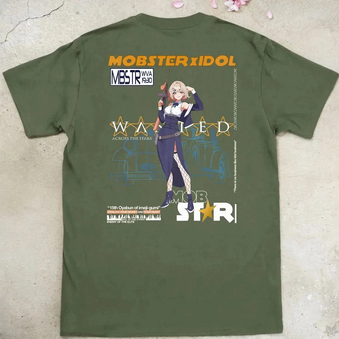 MOB ★ STAR Gen1 | back print ❀ T-shirt
