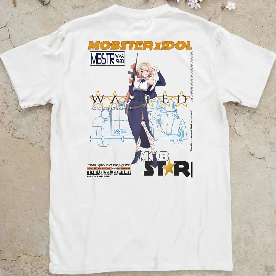 MOB ★ STAR Gen1 | back print ❀ T-shirt