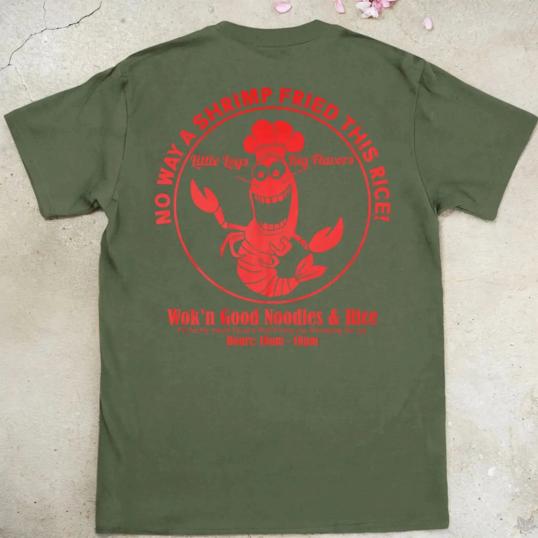 Shrimptastic Gen2 | back print ❀ T-shirt