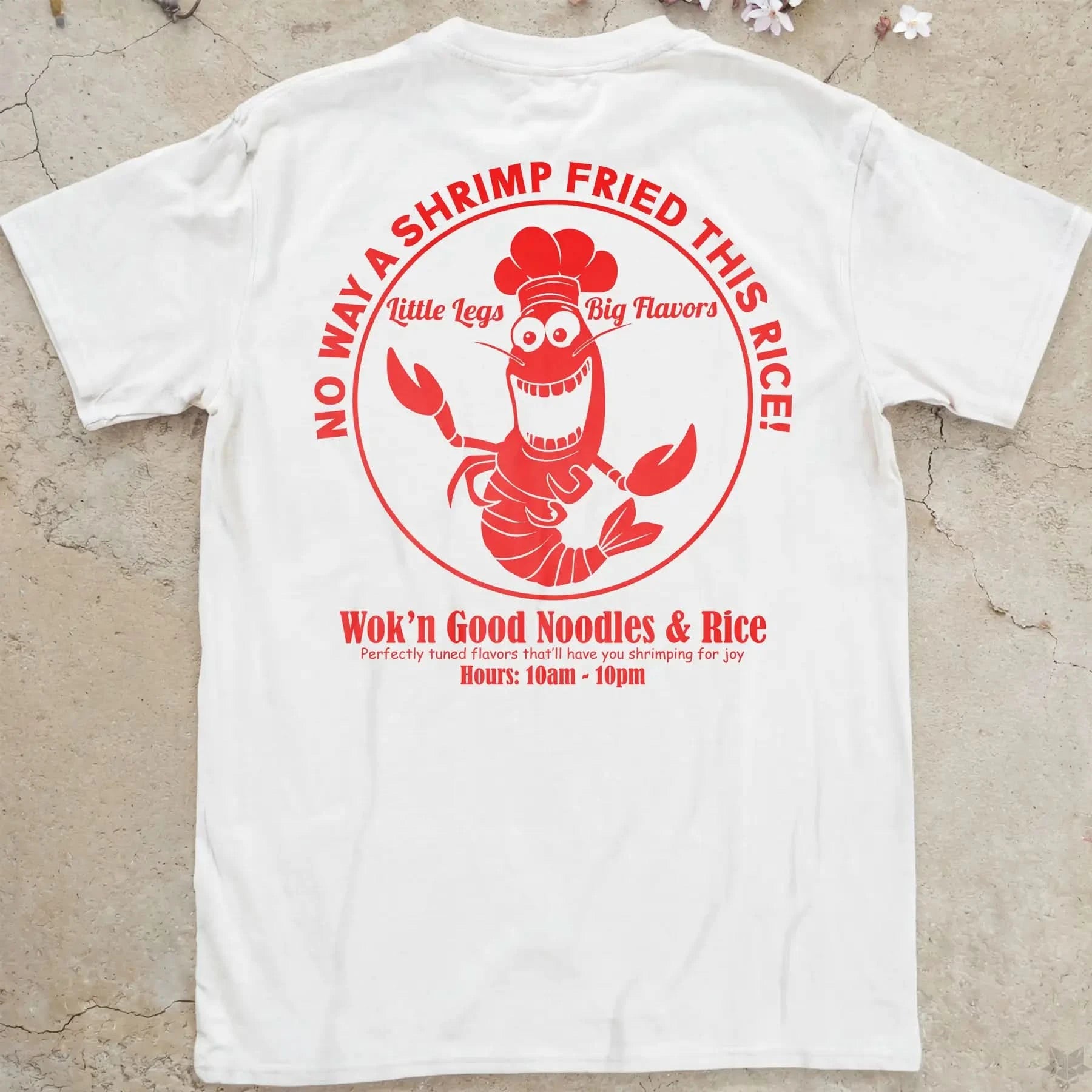 Shrimptastic Gen2 | back print ❀ T-shirt