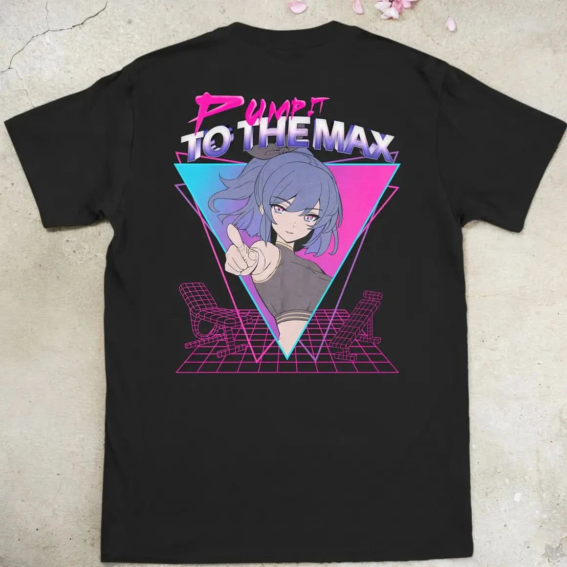 Pump It To The Max Gen1 | back print ❀ T-shirt