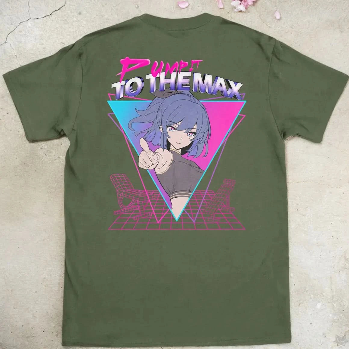 Pump It To The Max Gen1 | back print ❀ T-shirt