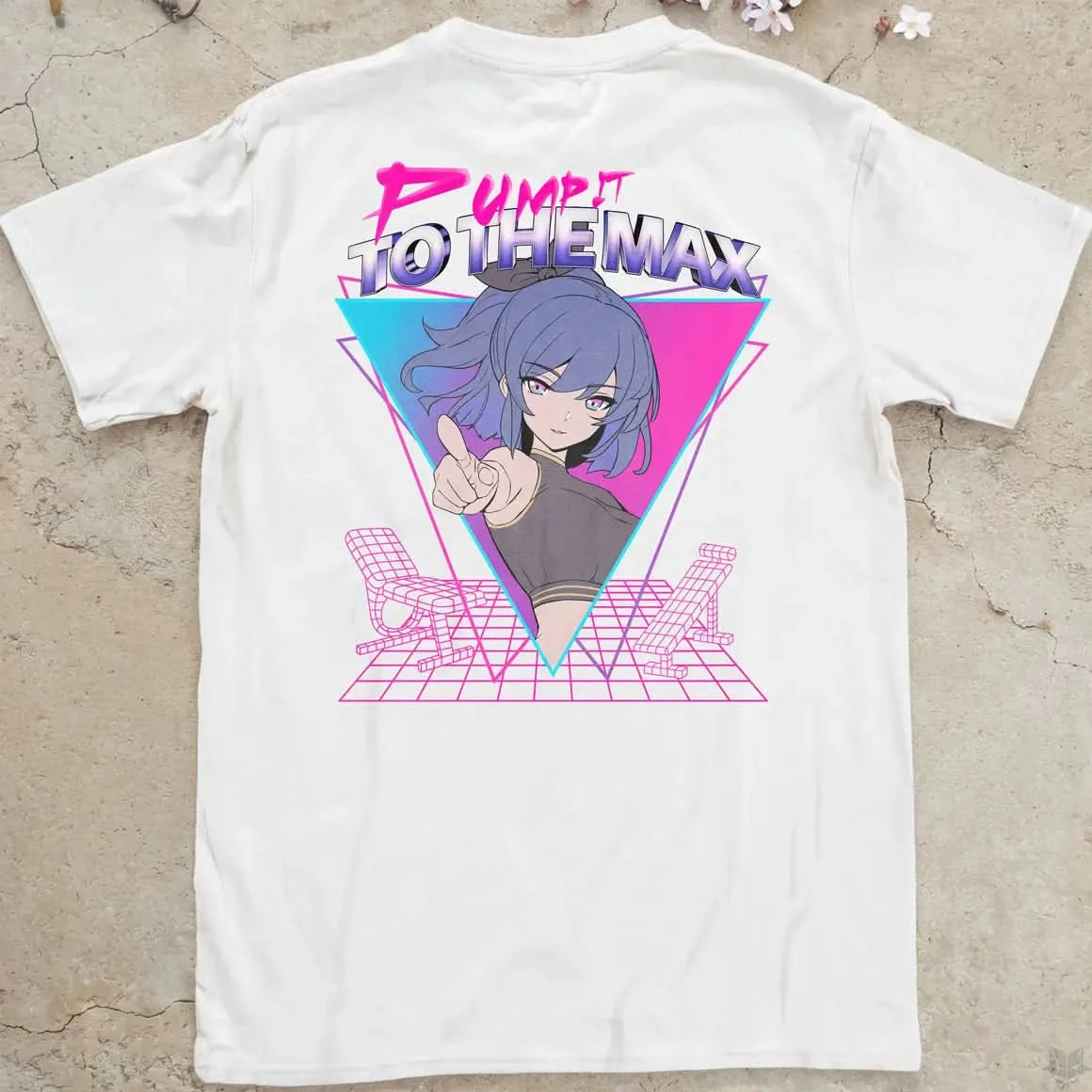 Pump It To The Max Gen1 | back print ❀ T-shirt