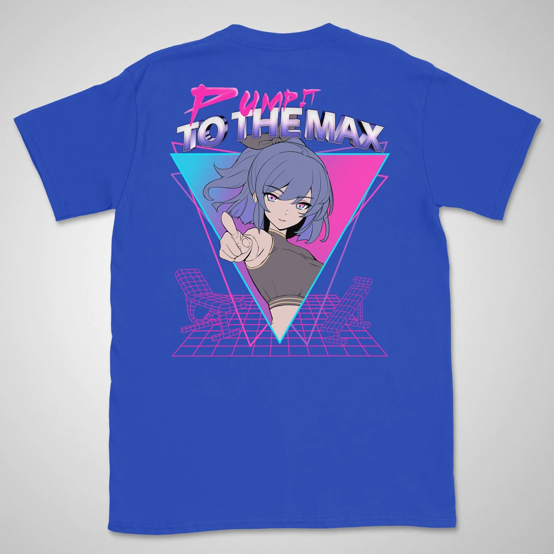 Pump It To The Max Gen1 | back print ❀ T-shirt