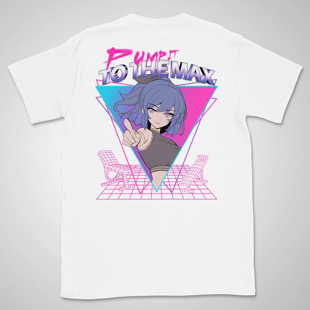 Pump It To The Max Gen1 | back print ❀ T-shirt