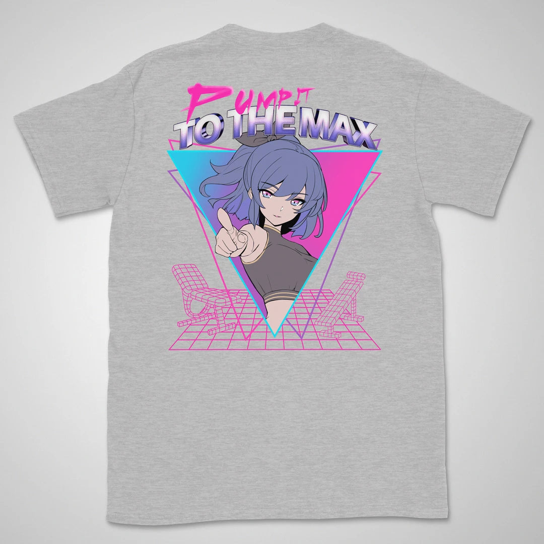 Pump It To The Max Gen1 | back print ❀ T-shirt