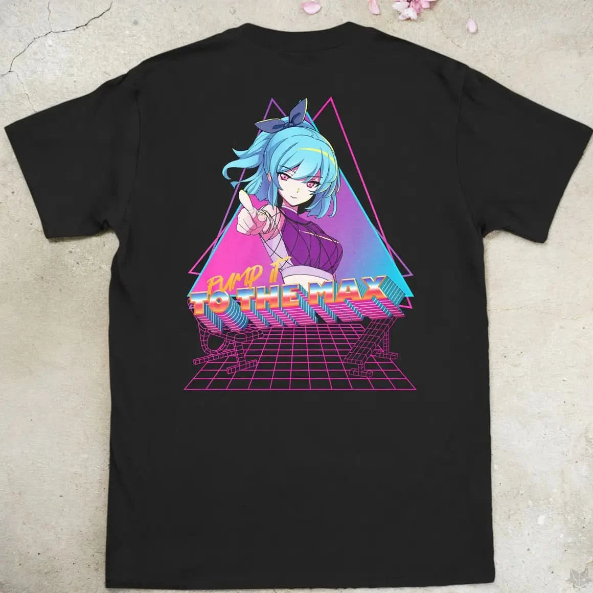 Pump It To The Max Gen2 | back print ❀ T-shirt