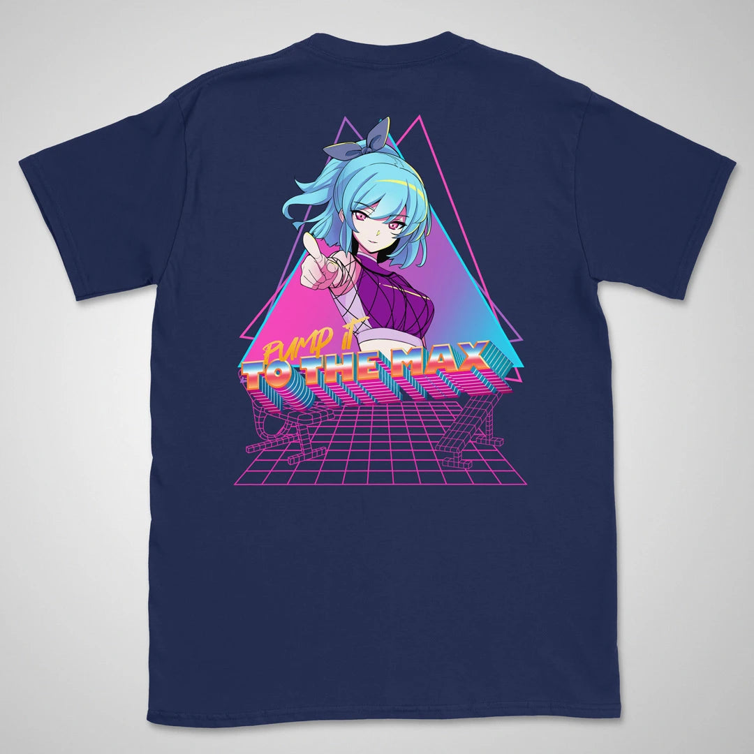 Pump It To The Max Gen2 | back print ❀ T-shirt