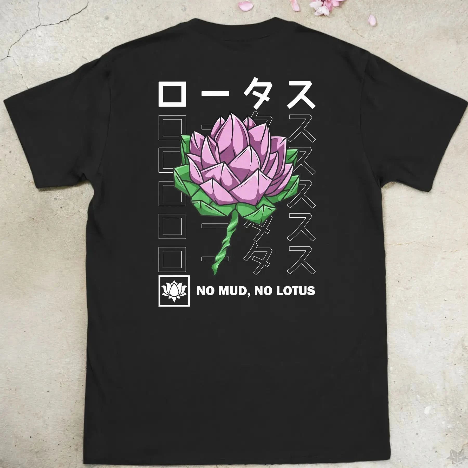 Nelumbo | back print ❀ T-shirt